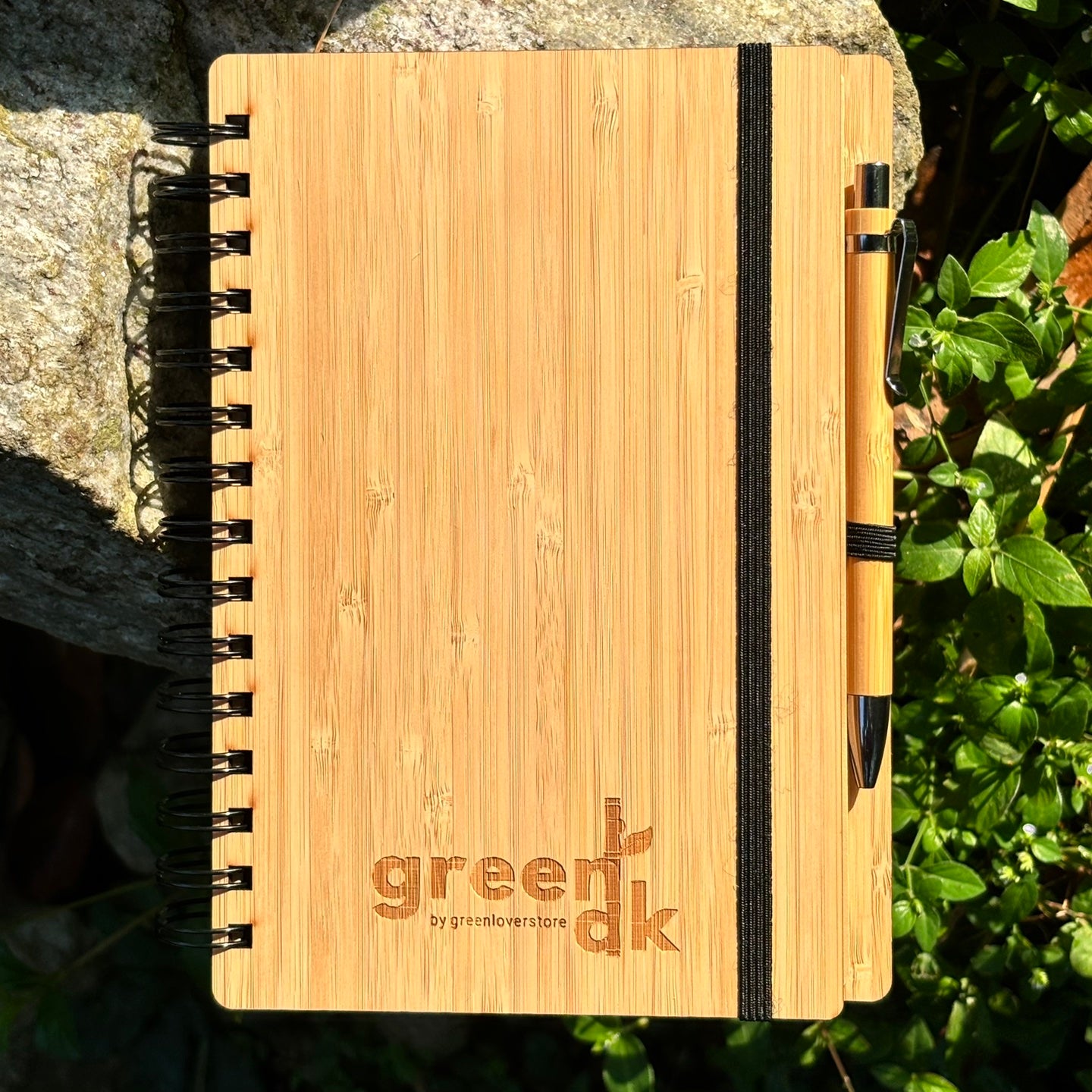 Bamboo Diary With Bamboo Pen ( 250 Pages )