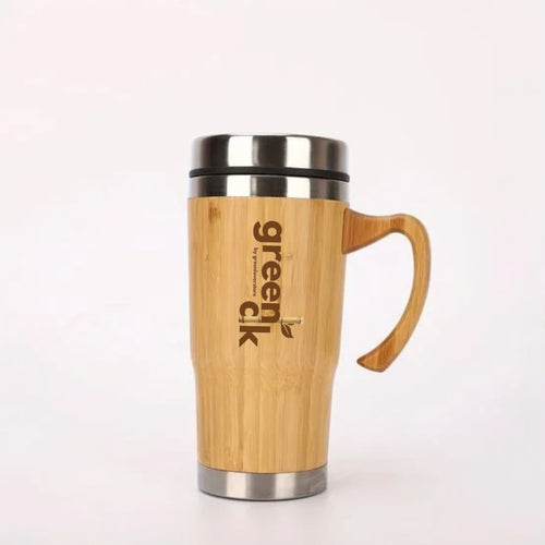 Eco-friendly bamboo Tumbler With Handle